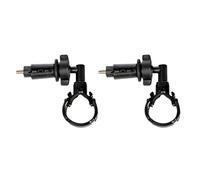 Haodream 360 Rotanti Biciclette Montaggio Torcia Della Bici Anteriore Della Bicicletta Staffe Riflettori Regolabile Manubrio Spina Porta Torcia Manubrio Supporto Luce Per Montagna