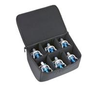 Haodream Attentore Tackle Organizzatori Caso Portatile Sacchetto a Rotoli Antispruzzo Conservazione Interna Divisore Pesca Sacchetto Rotoli Antiurto Tackle Storage