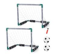 Haodream Cerchio da Calcio per Piscina, canestro da Basket per Piscina, Rete da Calcio per Bordo Piscina, con Set Palline e Pompa
