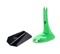 Haodream Espositore per negozio parcheggio interno per portabiciclette per ruota anteriore per parcheggio sicuro Portabiciclette portatili