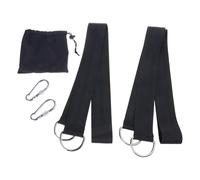 Haodream Kit per Appendere Cinghie per Altalena per Albero Contiene Due moschettoni Resistenti Accessori per Cinghie per Amaca da Campeggio Moschettoni a Scatto con Chiusura più