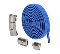 Haodream Lacci elastici ricambio per bambini, adulti, sneaker, senza cravatta, lacci elastici, piatti elasticizzati, con fibbia in metallo, lacci per anziani.