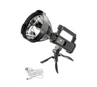 Haodream Lampada Portatile Luminosa Che Ricarica a Lungo Raggio Impermeabile per un'illuminazione in Ambienti bui Campeggio all'aperto Uso Luce Forte Portatile