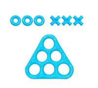 Haodream Pratico Disco Galleggiante coinvolgente Forma Esagonale/Triangolare Adatto per Bambole da Lancio in Acqua semplici Resistenti in PVC