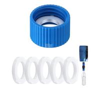 Haodream Serbatoi d'acqua giunti con filtro, guarnizioni in silicone, serbatoi di pesce, spina di frizione, giardino, irrigazione, tubazioni, adattatore per filtro dell'acqua dello zaino