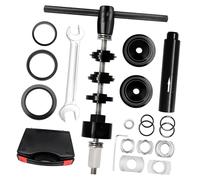 Haodream Staffe inferiori per biciclette Installa strumento rimozione Cuffie per bici Pressa Installa e rimuovi strumento Riparazione ciclismo Attrezzo per pressa per cuscinetti per biciclette