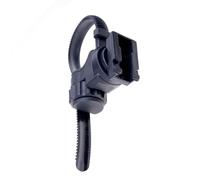 Haodream Supporti per luce anteriore per biciclette resistenti agli urti per manubri piatti Meccanismo montaggio rapido Resistenza stabile alle vibrazioni Staffa per faro della bici