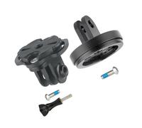 Haodream Supporto per computer da bicicletta a rilascio rapido, staffa per computer per faro, accessori riparazione rapida per adattatori per fari della fotocamera, staffa montaggio per computer