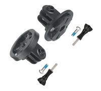 Haodream Supporto per computer da bicicletta a rilascio rapido, staffa per computer per faro, accessori riparazione rapida per adattatori per fari della fotocamera, staffa montaggio per computer