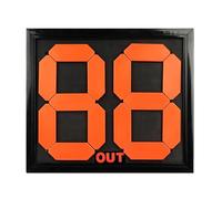 Haodream Tabellone per Sostituzione Manuale Tabellone da Calcio per Calcio Tabellone per Sostituzione Manuale con Piastra per Giocatori Calcio con Display a Doppio Lato