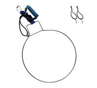 Haodream Traversa per Pesce in Acciaio Inossidabile Resistente con Sicurezza e Gancio a Molla Retrattile per la Pesca capacità carico 80 libbre Rilascio rapido