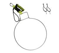 Haodream Traversa per Pesce in Acciaio Inossidabile Resistente con Sicurezza e Gancio a Molla Retrattile per la Pesca capacità carico 80 libbre Rilascio rapido