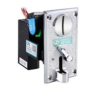 Haodream Validatore Monete focalizzato sulla Sicurezza Pannello in leghe durevolezza per Macchine a gettoni, Inclusa la prevenzione dei furti Accettatore Giochi a Bassa Manutenzione