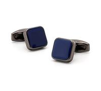 HAODUOO Jewelry Cufflinks Men's Shirt Cufflinks Fashion Square Drip Shirt Cuff Nails