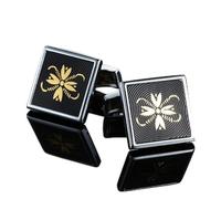 HAODUOO Mens Cufflinks Elegant Style Cuff Men's Shirt Cufflinks, Retro Pattern Cufflinks, Men's French Shirt Cufflinks Shirt Stud Cufflinks(11)