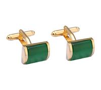 HAODUOO Men's Shirt Cufflinks French Shirt Cufflinks Opal Cuff Nails Gold Cuff Buttons