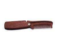 HAODUOO Pettine Fatto a Mano Pettine Tascabile Pettine for Capelli for Uomo Pettine for la Cura della Barba Strumenti for la Cura dei Capelli Spazzola for Capelli 1 Pettine in Legno