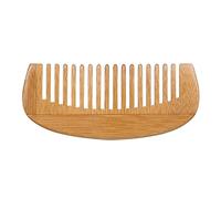 HAODUOO Pettine for Assistenza Sanitaria Portatile Pettine in Legno di Pesca Pettine in Legno for Massaggio a Denti Chiusi
