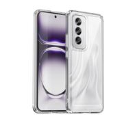 Haofun Cover per OPPO Reno 12 5G Custodia, Cover Protettiva Infrangibile, PC Ultra Sottile, Antiurto, Antipolvere, Tutto Il Corpo Custodia Compatibile con OPPO Reno 12 [Crystal Clear]