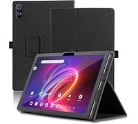 Haofun Custodia Cover Compatibile con Acer Iconia Tab P11, Sottile Leggero Cover con Cinturino da Polso, Custodia Magnetico in PU Case con Multi-Angolo Regolabili, Nero