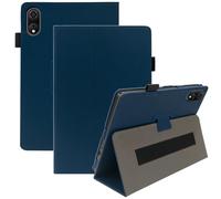 Haofun Custodia Cover Compatibile con Blackview Tab 90 WiFi/Tab 90/Tab 9 WiFi, Sottile Leggero Case con Cinturino da Polso, Multi-Angolo Regolabili, Blu