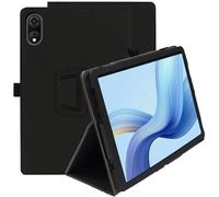 Haofun Custodia Cover Compatibile con Blackview Tab 90 WiFi/Tab 90/Tab 9 WiFi, Sottile Leggero Cover con Supporto per Matita e Cinturino, Custodia in PU Case con Multi-Angolo Regolabili, Nero