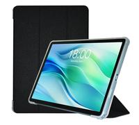 Haofun Custodia Cover Compatibile con TECLAST P50/P50S, Ultra Sottile Leggero Cover con Auto Sveglia/Sonno, Custodia Magnetico in PU Case con Multi-Angolo Regolabili (Nero)