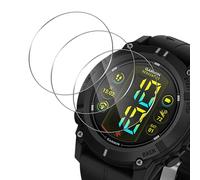 Haofun Pellicola Protettiva per Garmin Descent G2 Vetro Temperato 9H Film, [3 Pezzi] HD Schermo Antigraffio Senza Bolle, Rimozione Automatica Della Polvere