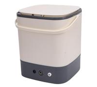 Haofy 10 Litri di Lavaggio Portatile a Rondella Automatica da 10 Litri, Macchina per Lavanderia di Piccoli Vestiti con Cesto Rotante Pieghevole Adatto per (Spina europea)
