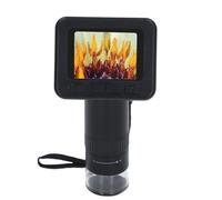 Haofy 1000X Aumento del Microscopio Manuale con Schermo IPS 2 Pollici per L'osservazione Vicina, Ideale per Bambini e Adulti, USB Si Collega Al PC, Al Materiale ABS