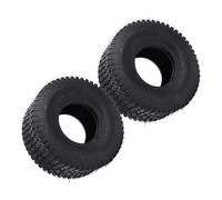 Haofy 15x6,00-6 Pneumatico 570 Libbre Carico 4 Pneumatici Cavalletta per Manutenzione Pesante, Trattore per Prato Nero Tubeless, Tosaerba Versatile per Prato e Applicazioni Giardino
