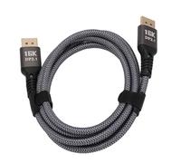 Haofy 16K 30 Hz DisplayPort 2.1 Cavo per Display di Gioco per FreeSync 1,5 M in Lega di Alluminio DisplayPort Cavo Maschio per Odissea G8 G9