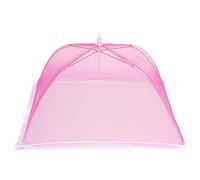 Haofy 2 Pezzi Copertura in Rete per Alimenti a Tenda, Pieghevole 43x43 Cm | Copertura per Servire in Cucina, Tiene i Gattonatori Lontani Dai Piatti, Panno Lavabile 103 G, Barbecue Picnic, Cuochi in