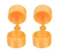 Haofy 2 Pezzi Sfera Circle Cake Pop Cutter Round Cake Pop Stampo Pop con Tasca per Aria per la Cookie Professionale per la Cookie Dessert di Argilla
