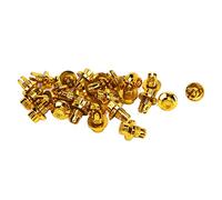 Haofy 25 Tappi per Cerchioni Dorati in ABS con Design Resistente Agli Agenti Atmosferici per la Serie AH DS, Installazione Senza Attrezzi, Estetica Migliorata per un Look Personalizzato,