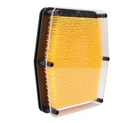 Haofy 3D -Pin Art Board Fai da Te Sensory Scultura Giocattolo Giallo per Le Scrivanie della Scuola Autistica Acrilico