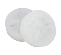 Haofy 4 Polimero Argilla Margherita Silicone Chrysanthemum Viola Cioccolato Fondente a Forma di Caramella Ghiaccio Cera per Fare Artigianato Fai -da -te Artigianato