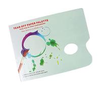 Haofy A4 Telette di Carta Lacrima -ff 30 Fogli di Liscio Monouso -pittura Ad Olio D'acqua Dipinte per Artisti di Seta per la Regolazione del Colore Confortevole
