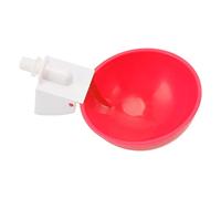 Haofy Abbeveratoio Automatico per Polli, 10 Pezzi, con Filettatura Maschio G1/8, Materiale PP Addensato per Attrezzature per l'alimentazione dell'Acqua per Pollame, Design Antiruggine per Quaglie,