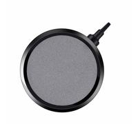 Haofy Air Stone Ossigenatore a Microbolle Rotondo da 2,5 Pollici per Acquari da 5-20 Galloni - Diffusore di Ossigeno Confezione da 2 con Appeal Visivo Migliorato e Tecnologia Clear Water
