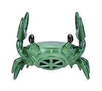 Haofy Altoparlante con Supporto per Telefono, Materiale ABS, Suono Surround a 360 Gradi, Design Unico a Forma di Granchio, Ideale per l'uso di Dispositivi Mobili a Casa o in Ufficio (GREEN)