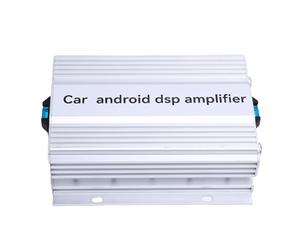Haofy Amplificatore per Auto 4 B DSP 4x80W Massima Ingresso Ad Alto Livello per Subwoofer Stereo di Fabbrica, Crossover Attivo Dimensioni Compatte per Aggiornamento del