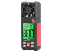 Haofy Anemometro Digitale Misuratore di Velocità del con Schermo LCD da 2,26" Ad Alta Precisione per Vela Surf, Tester Portatile della Velocità del Flusso D'Aria per Attività All'Aperto