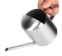 Haofy Annaffiatoio in Acciaio Inossidabile da 300 Ml con Beccuccio Lungo, Manico Ergonomico, Ideale per Piante Grasse da Interni e Piccole Piante