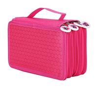 Haofy Astuccio per Matite con 72 Scomparti Organizer a 4 Strati in Tessuto Oxford con Maniglia per Riporre in Modo Sicuro le Penne per Uso Artistico in Ufficio Scolastico, Pendolarismo Portatile tra