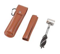 Haofy Attrezzo Multifunzionale da Campeggio in Acciaio Inossidabile 19 in 1 con Foratura, Punzonatura, Taglio dei Chiodi per la Sopravvivenza all'aperto - Attrezzatura per Forze Speciali per (BROWN)