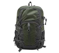 Haofy Backpack a Compressione del Vuoto 43L Impermeabile con Tasca Multipli a 16 Pollici Compartimenti Multipli e Strisce Riflettenti per il Viaggio Notturno (GREEN)