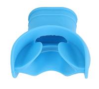 Haofy Boccaglio per Boccaglio, Bocchino Universale per Erogatore per Immersione, Silicone Alimentare Morbido Ed Elastico con Laccio per Immersione in Apnea (Blue)