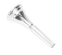Haofy Bocchino per Corno Francese di Dimensioni Standard per la Maggior Parte dei corni. Ottone Placcato Argento con Suono chiaro. Design Professionale per Sostituzione, Prove con la Band,
