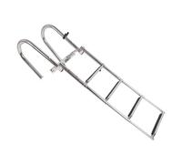 Haofy Boot Pontoon Conductor a 4 Passaggi in Acciaio Inossidabile Anti -CHIP -chkf Copertina di Copertura Telescopica per Piscina